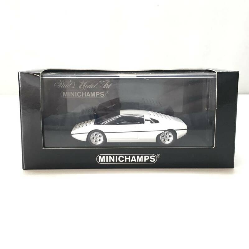 ☆中古品☆ MINICHAMPS ミニチャンプス ミニカー Lamborghini ランボルギーニ Bravo 1974 ホワイト