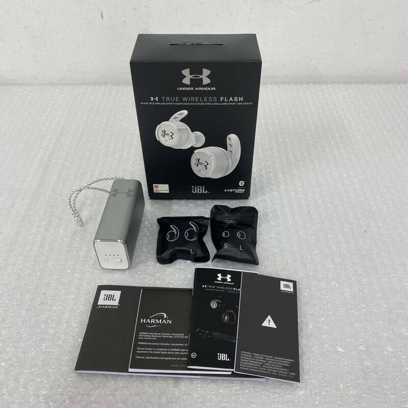 PA037292(054)-412/AS3000【名古屋】UNDER ARMOUR TRUE WIRELESS FLASH イヤホン JBL 