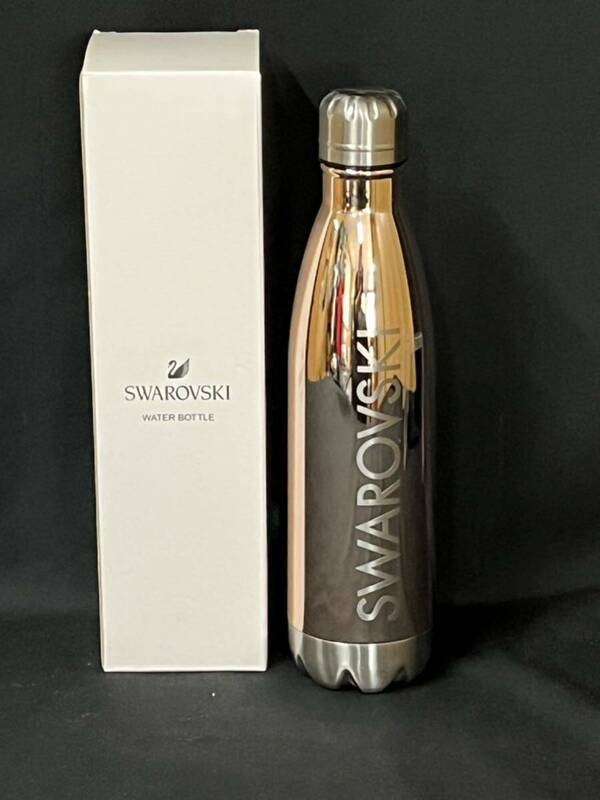 未使用品 SWAROVSKI スワロフスキー WATER BOTTLE ボトル 箱入り 500ml K-0514-03 
