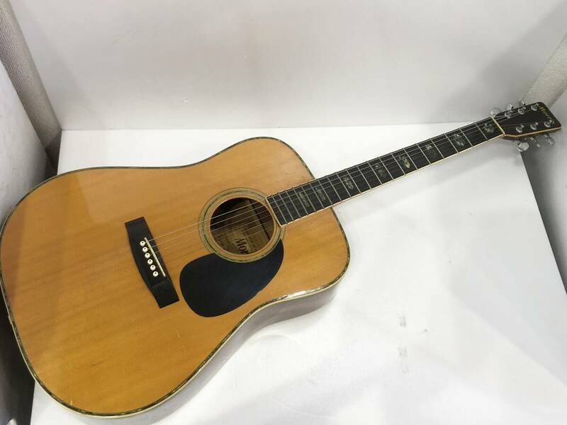 Morris モーリス アコースティックギター W-40 1975年製 ハカランダ ジャパンヴィンテージ アコギ ハードケース付 現状品 AE078180P