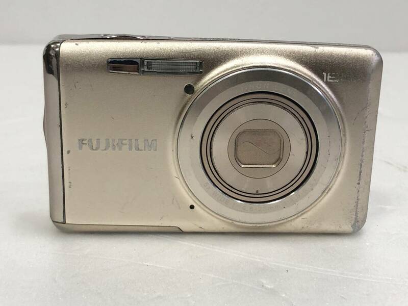 FUJIFILM 富士フィルム FinePix JX700 コンパクトデジタルカメラ ゴールド 動作未確認 現状品 AE174000