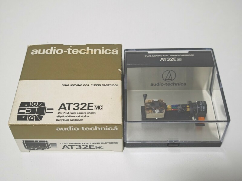 audio technica AT32E ヘッドシェル 箱付き オーディオテクニカ MCカートリッジ