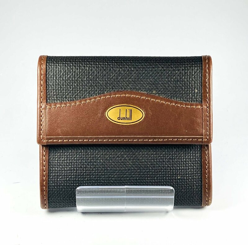 【76】1円～ 中古品 DUNHILL ダンヒル 小銭入れ コインケース 財布 メンズ ブランド 人気 ファッション シンプル