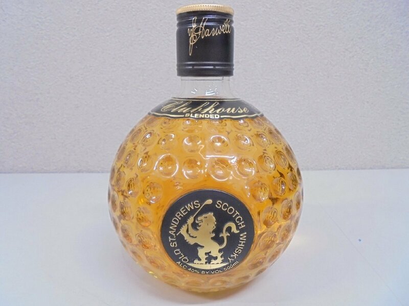 【86】OLD ST. ANDREWS オールド セント アンドリュース ゴルフボール スコッチウイスキー 40% 500ml 未開栓①