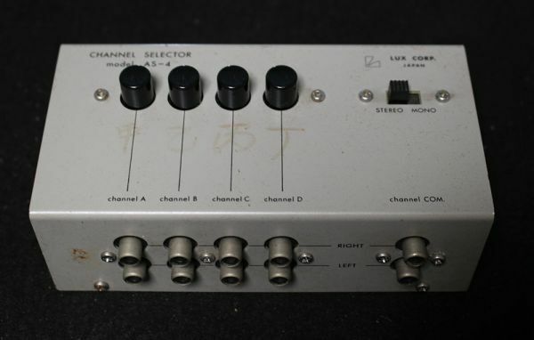 LUX AS-4 CHANNEL SELECTOR 動作未確認