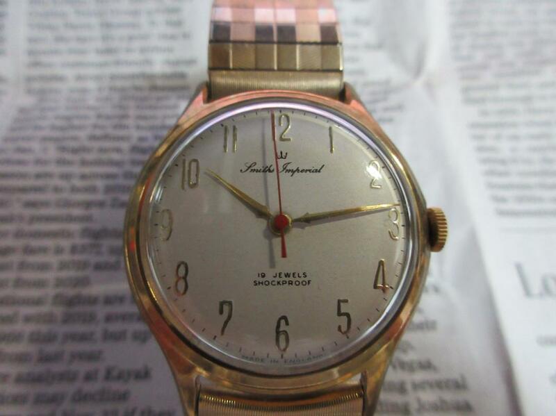 美品 SMITHS IMPERIAL（スミス インペリアル）ヴィンテージ腕時計