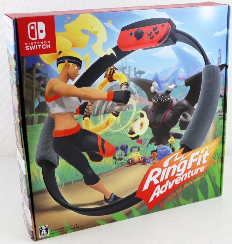 S♪未使用品♪Nintendo Switch ソフト 『リングフィット アドベンチャー』 Nintendo リングコン/レッグバンド付き ※ゲームソフトは未開封