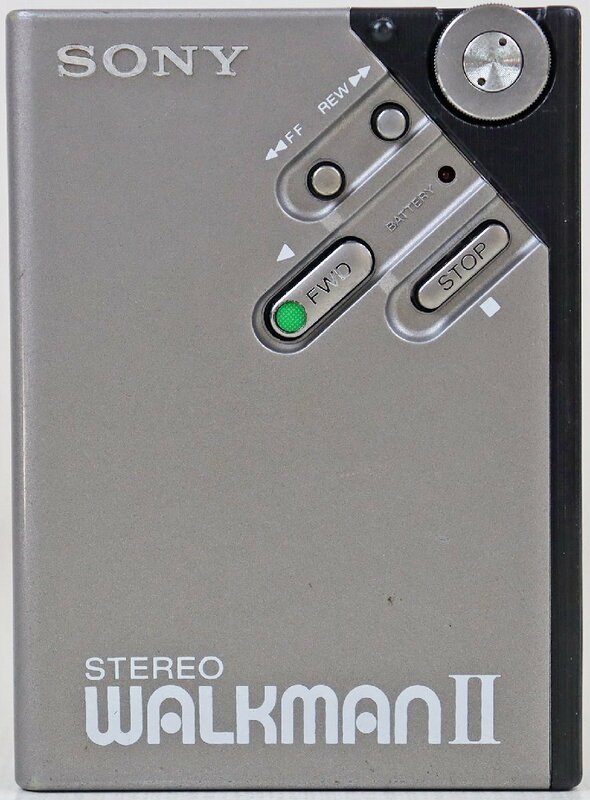 S◎ジャンク品◎ステレオカセットプレーヤー『WALKMANⅡ WM-2』 ウォークマン SONY/ソニー 本体のみ 電池入れフタ欠品 ※再生できません