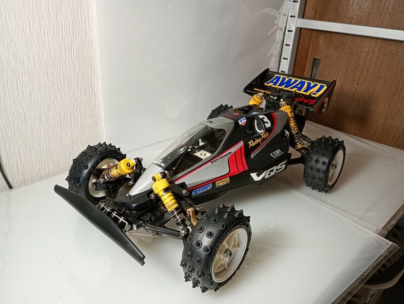 タミヤ　電動RC VQS バンキッシュ2020 4WDレーシングバギー 組立済　メカレス