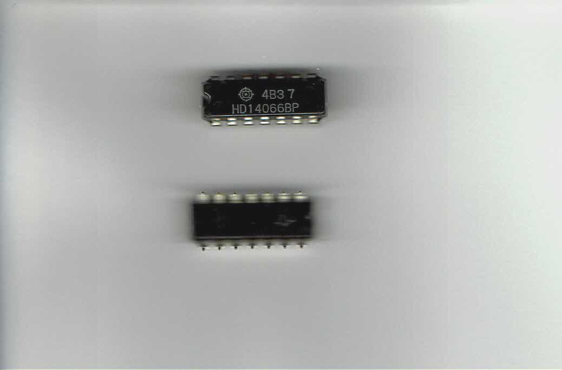 【未使用品】日立製_HD14066BP アナログスイッチ 2個セット/長期自宅保管品　