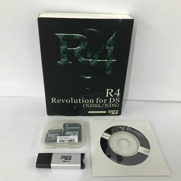 J254-CH2-375◎ R4 Revolution for DS (NDSL/NDS) ニンテンドーDS用ソフト パッケージ版 ゲーム ※箱付き