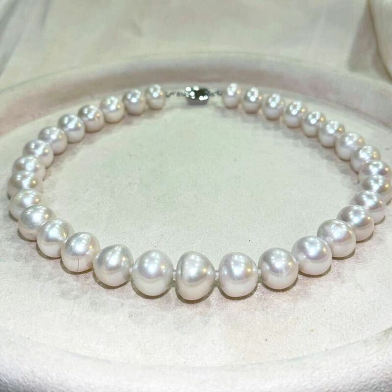綺麗！南洋パールネックレス12-16mm 本真珠 パール necklace 天然 