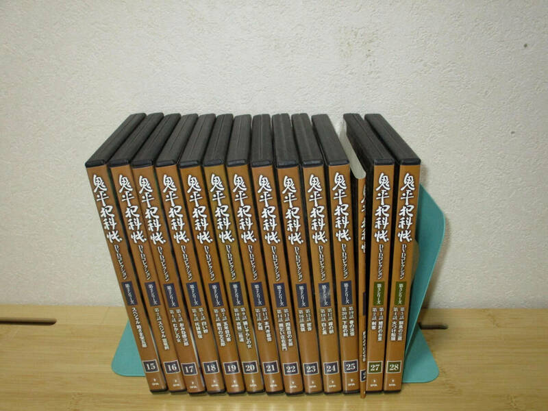 鬼平犯科帳 DVDコレクション 第２，３シリーズ　14本セット　時代劇　　中古　　　　（３F　