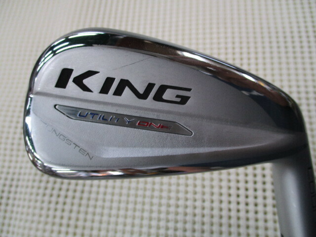 ■321■良品■コブラ■KING UTILITY ONE（2020）■＃４■22.5度■ワンレングス■純正 NS PRO 850GH■S■