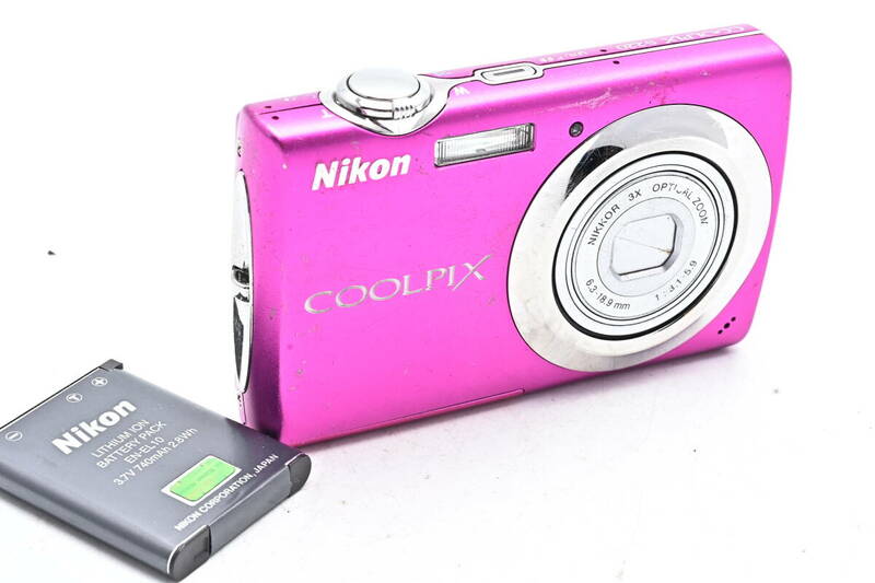 1B-199 Nikon ニコン COOLPIX S220 コンパクトデジタルカメラ