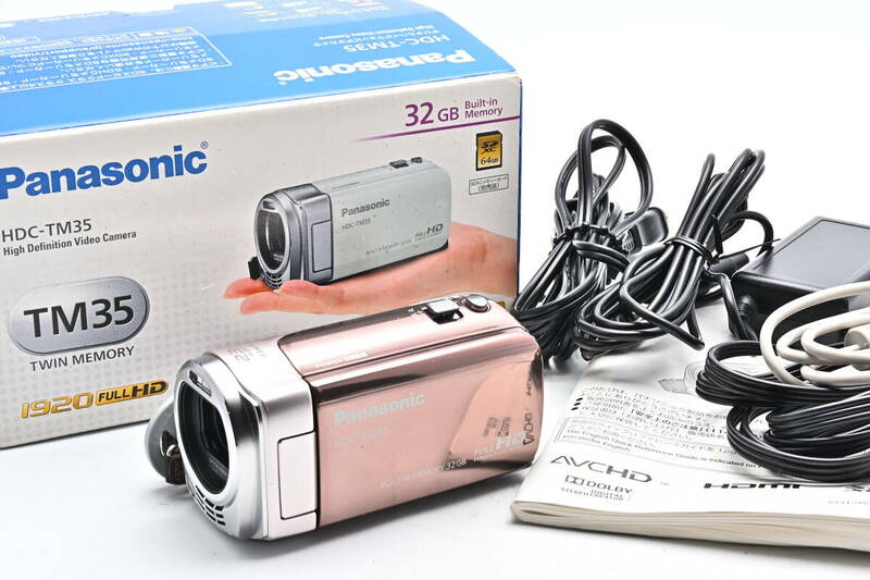 1B-219 Panasonic パナソニック HDC-TM35 デジタルビデオカメラ