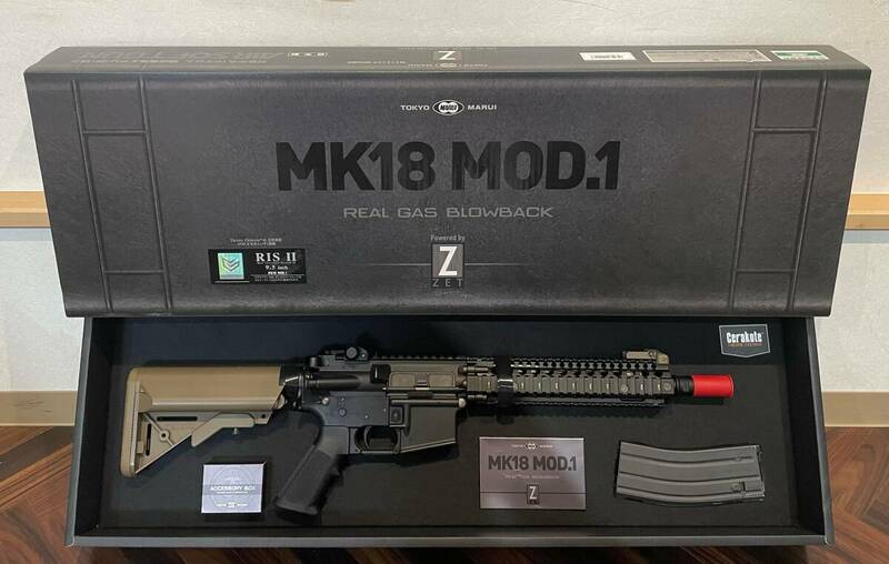 格安!! 99円スタート!! 中古 TOKYO MARUI 東京マルイ MK18 MOD.1 マーク18 モッド1 ガスブローバック アサルトライフル