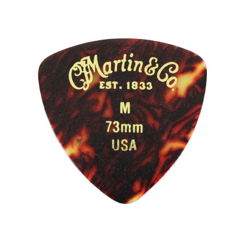 マーチン ギターピック 12枚 セット 0.73mm トライアングル型 ミディアム Triangle Medium MARTIN