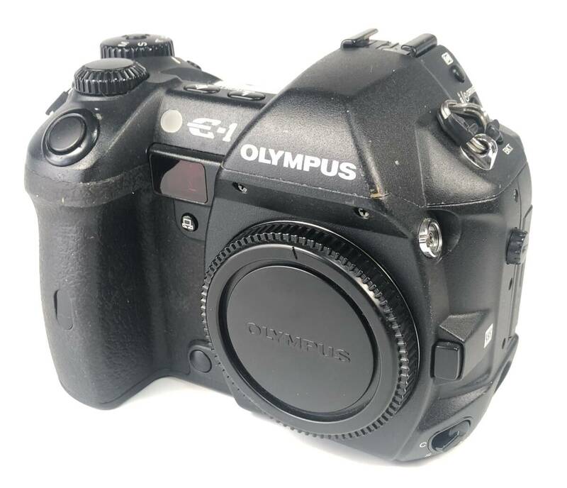 OLYMPUS E-1 BODY（オリンパス/AF一眼/デジタルカメラ/ボディのみ/バッテリー蓋欠品/レトロ/JUNK）
