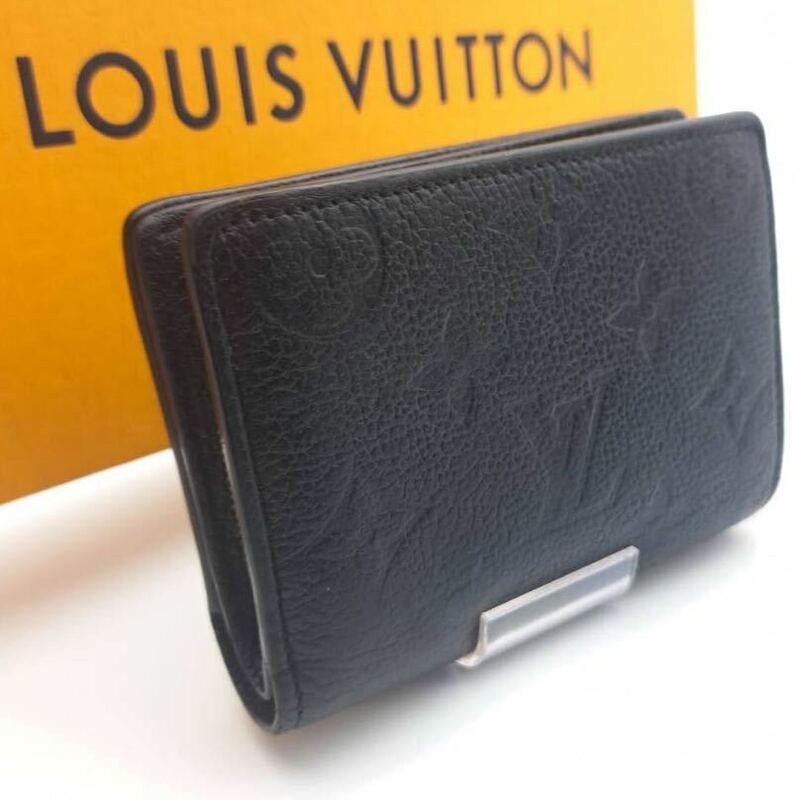 LOUIS VUITTON 現行RFID搭載モノグラムアンプラントポルトフォイユ クレアルイヴィトン 二つ折り財布コンパクト財布