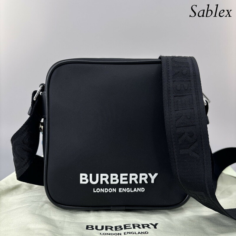 1円【新品未使用】バーバリー BURBERRY ショルダーバッグ パディバッグ　8066111 117221 A1189 ML SQUARE PADDY BLACK