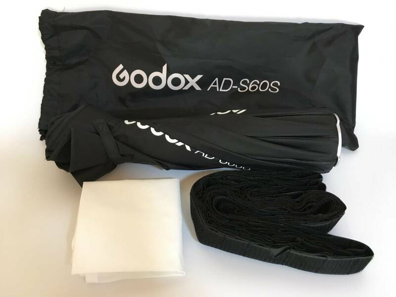 Y526★極美品 Godox AD-S60S ADS60S ポータブル ソフトボックス 60cm 23.6インチ ゴドックス マウント