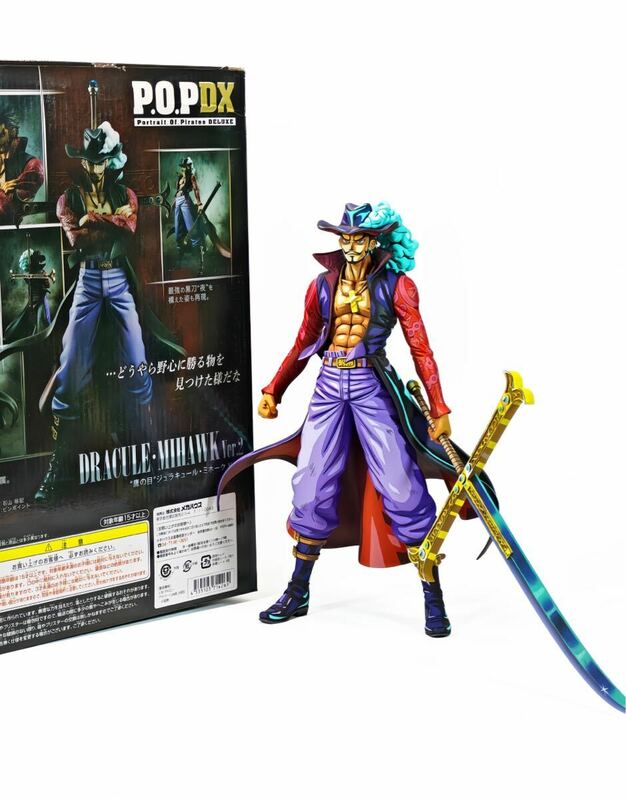 POPDX ミホーク 正規品使用・箱付き リペイント 2D 二次元彩色 ワンピース フィギュアONE PIECE