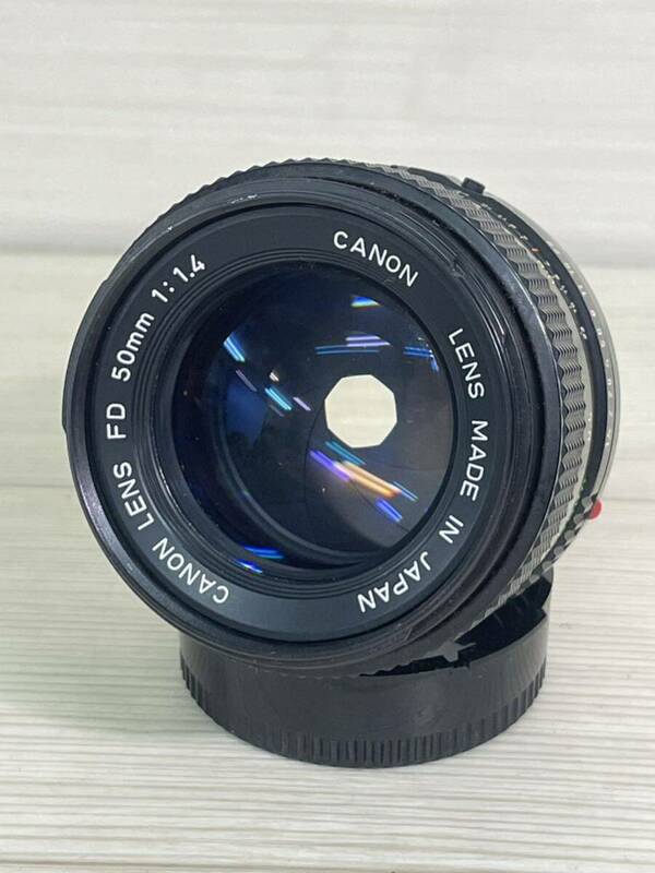 [ML10785-29]1円〜！Canon FD 50mm 1:1.4 一眼レンズ
