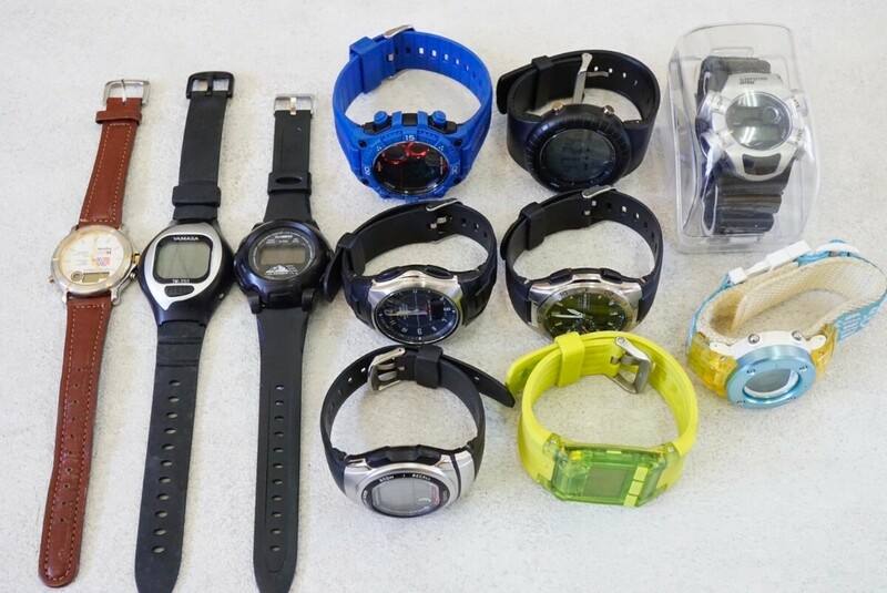 F1210 NIXON/CASIOなど デジタル メンズ レディース 腕時計 11点セット アクセサリー 大量 まとめて おまとめ まとめ売り 不動品
