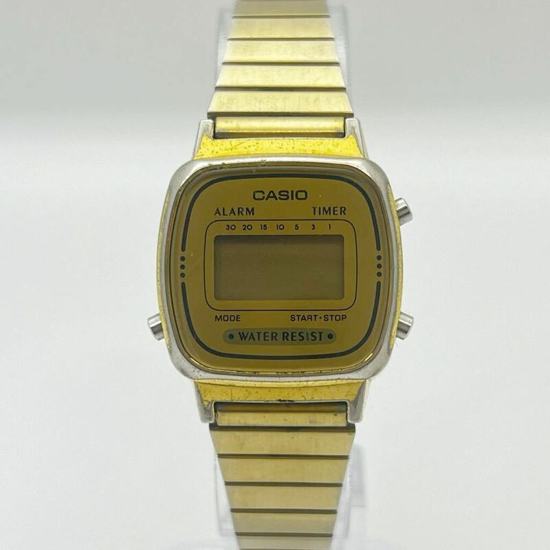 CASIO LA670W カシオ デジタル クォーツ レディース腕時計 現状品