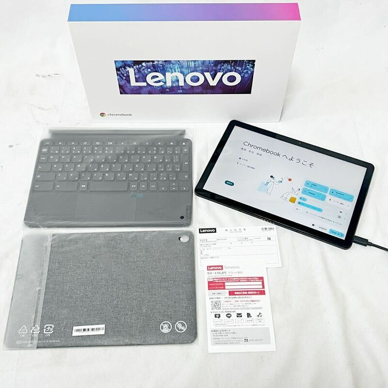 【美品】 Lenovo ideapad Duet Chromebook ZA6F0038JP CT-636F 4GB 128GB 通電確認済 現状品