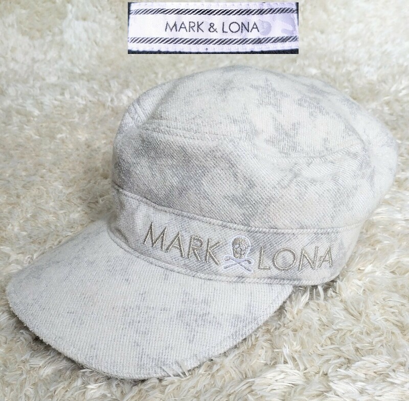 【星柄★】Sサイズ 美品 MARK&LONA キャップ/帽子◆マークアンドロナ (5)