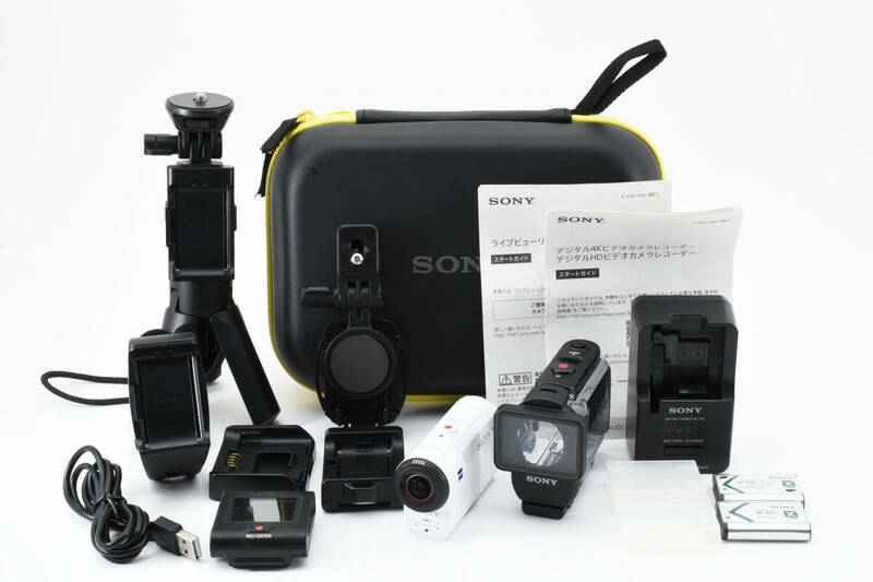■美品■ ソニー SONY アクションカム HDR-AS300R ライブビューリモコンキット#605012