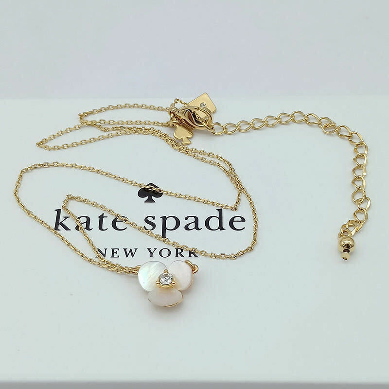 Kate Spade ケイトスペード　花びら　ネックレス　ディスコパンジー 