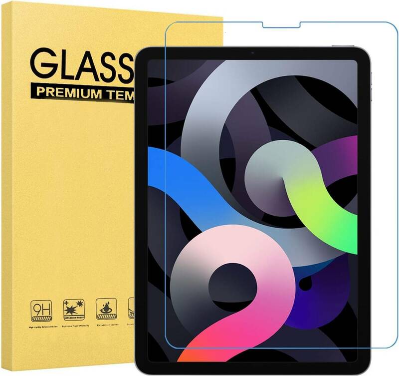 iPad Pro 11 第4世代 / iPad Air5 iPad Air4 / iPad Pro 11 2022/2021 / 2020 / 2018 強化 ガラス 液晶保護 飛散/気泡防止【1枚セット】