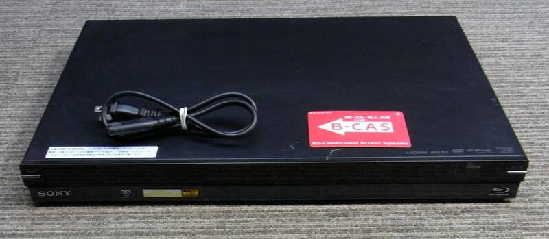 YI ア5-158 SONY ソニー BDZ-AT300S デジタルハイビジョンチューナー内蔵HDD搭載ブルーレイディスク/DVDレコーダー HDD：500GB 2010年製