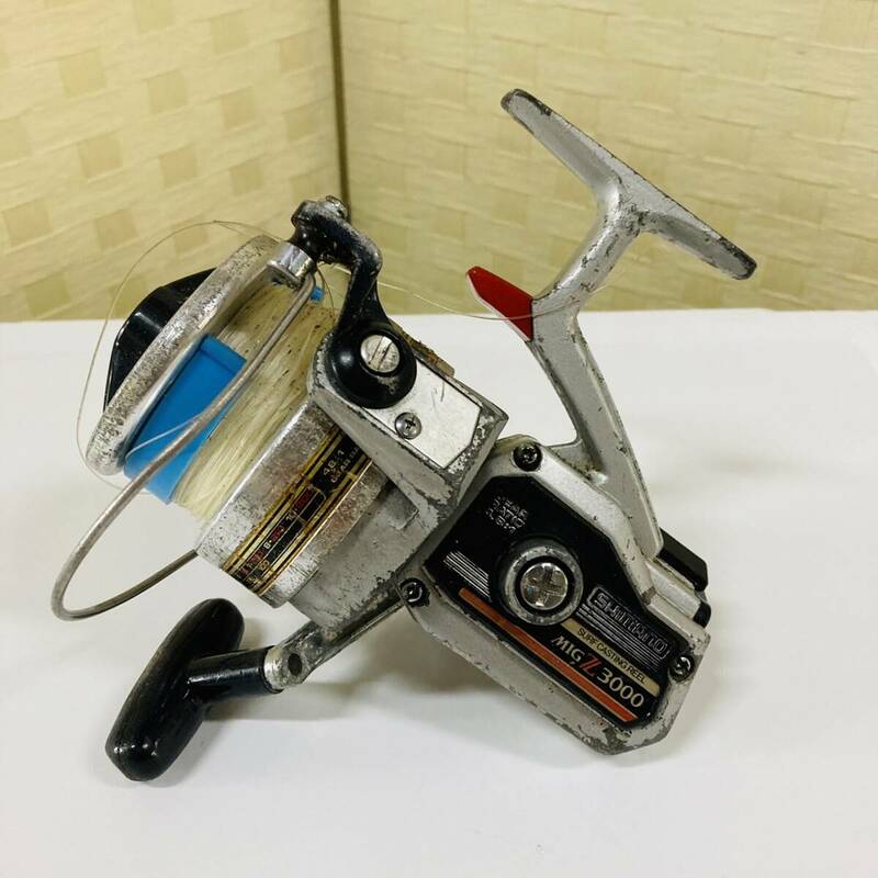 SHIMANO シマノ SURF CASTING REEL MIG Z3000 フィッシング 釣り具 釣り ジャンク扱い 動作未確認 現状品/054-10