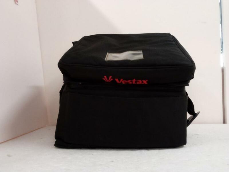 (2820650) ベスタクス レコードバッグ DJ 機材ケース ブラック　Vestax