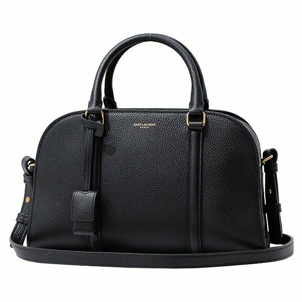 【送料無料】【本物】人気★SAINTLAURENT★サンローラン★ベイビーダッフルロック★655008★ブラック★レザー★2WAYバック★レディース★黒