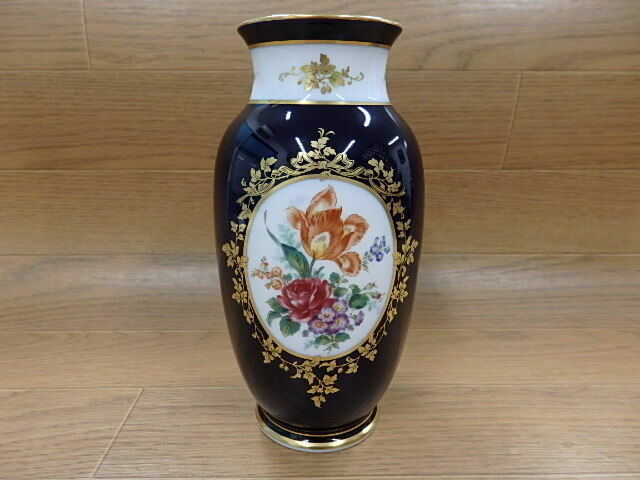 ☆　ノリタケ　スタジオコレクション　フラワーベース　金彩　花瓶　２０cm　☆
