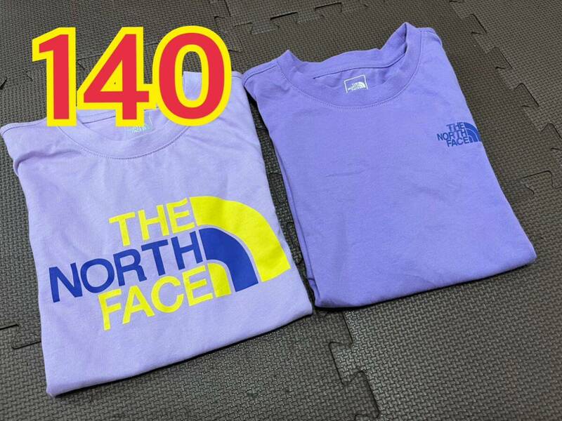 ノースフェイス THE NORTH FACE キッズTシャツ　140 ２枚セット　美品