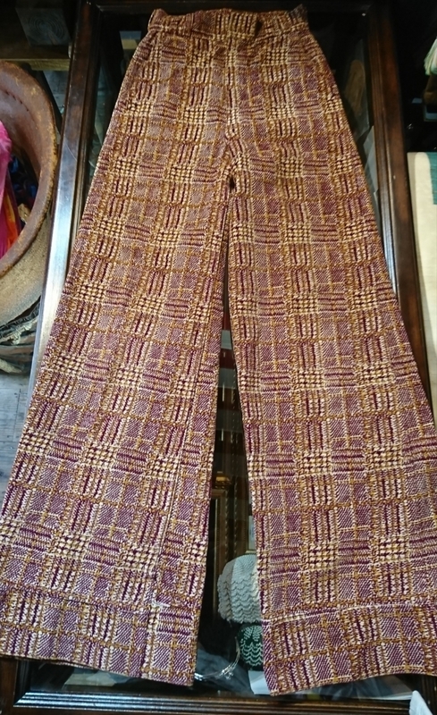 70s vintage ladies' pants ヴィンテージ レディース コーデュロイ フレア パンツ