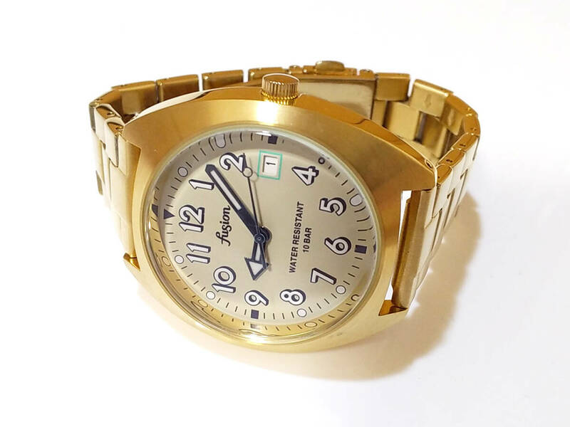 【 稼働中 】 SEIKO ALBA Fusion VJ32-KGG0 AFSJ403 Quartz Watch with Date セイコー アルバ フュージョン 腕時計