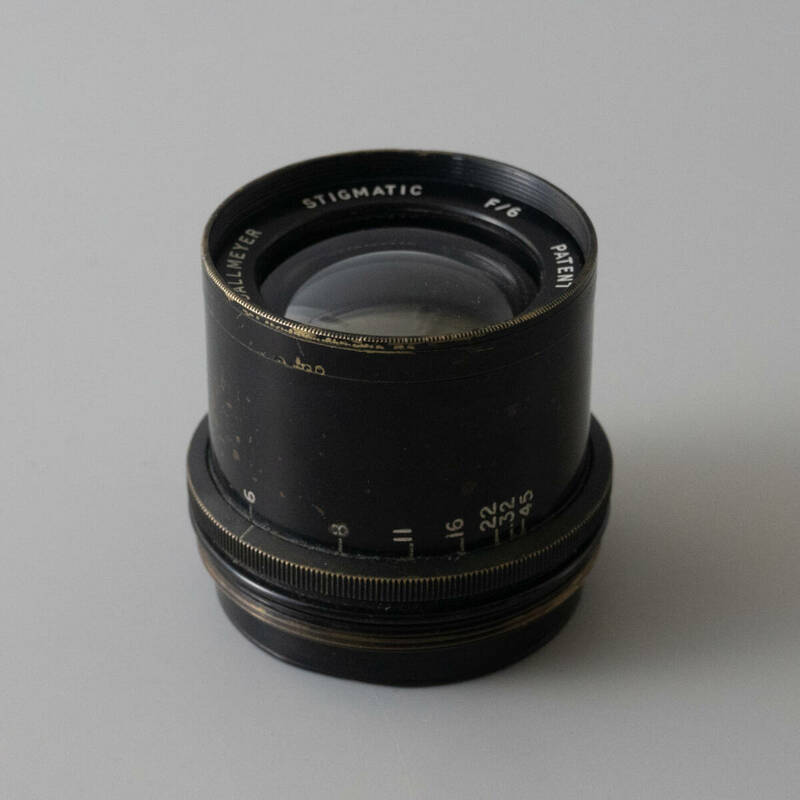 DALLMEYER STIGMATIC F/6 F=9° ダルメイヤー オールドレンズ 大判用レンズ 