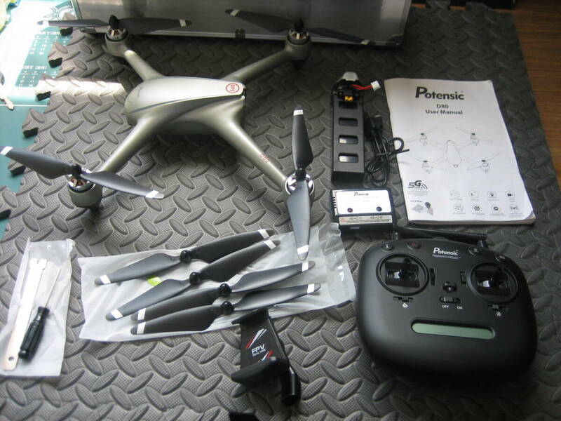 ドローン　Potensic　Drone　D80 　中古品
