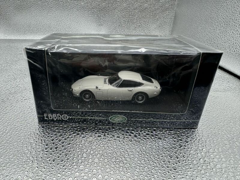 EBBRO 1/43 TOYOTA 2000GT 1967 エブロ トヨタ ホワイト ミニカー モデルカー