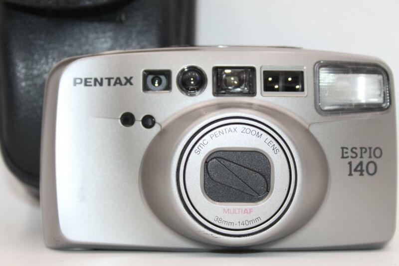 外観良好＆動作確認済み PENTAX ESPIO 140 ケース付き 返品可 #OP0840