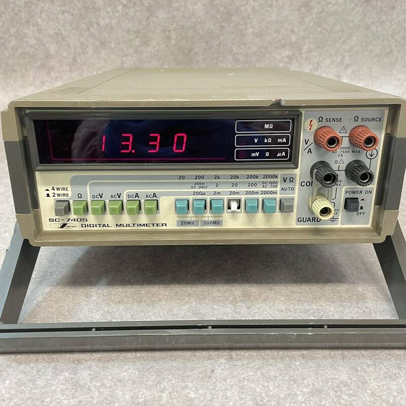 C2043★IWATSU SC-7405 DIGITAL MULTIMETER デジタルマルチメーター