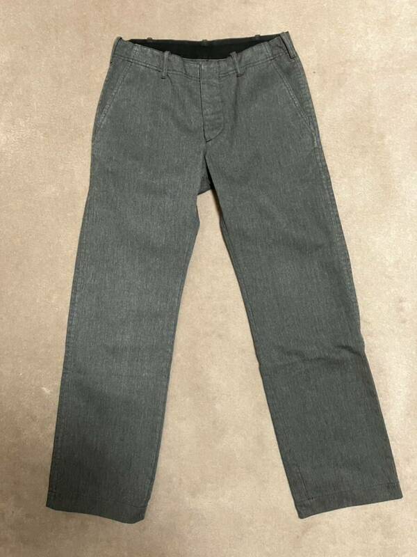 Used hlam Milano Work Pants Made In Italy 中古 ワーク パンツ イタリア製 W31.5 L31.5 送料無料