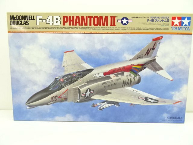 34JY●1/48 TAMIYA タミヤ マクダネル・ダグラス F-4B ファントムII 「傑作機シリーズ No.121」 未組立